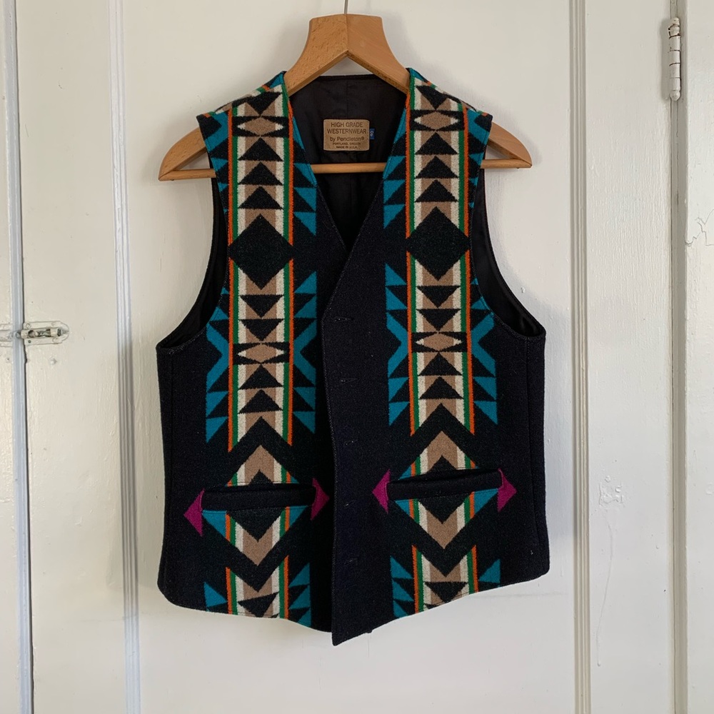 Pendleton wool vest